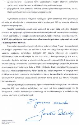 List Sekretarza stanu MSWiA cz.II